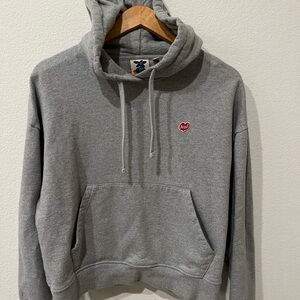 Deus gray hoodie size 10